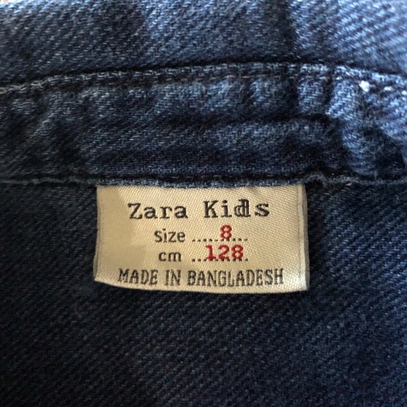 Zara boys denim button down shirt - Picture 4 of 4